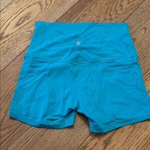 lululemon athletica Women's Teal Athletic Shorts